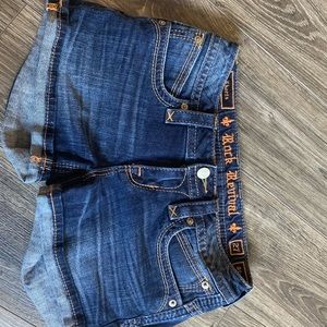 Rock Revival Jean Shorts size 27